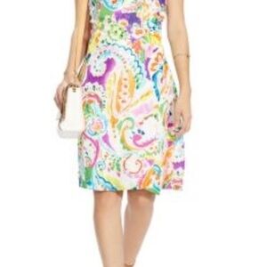 Ralph Lauren Multicolor Paisley Midi Dress